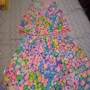 Lilly Pulizner 2 piece Gypsy Jungle Set